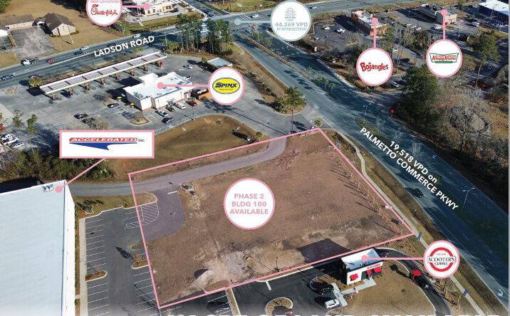 Pictures of Retail, Land property located at 9585 Palmetto Commerce Parkway, Ladson, SC 29456 for lease - image #1