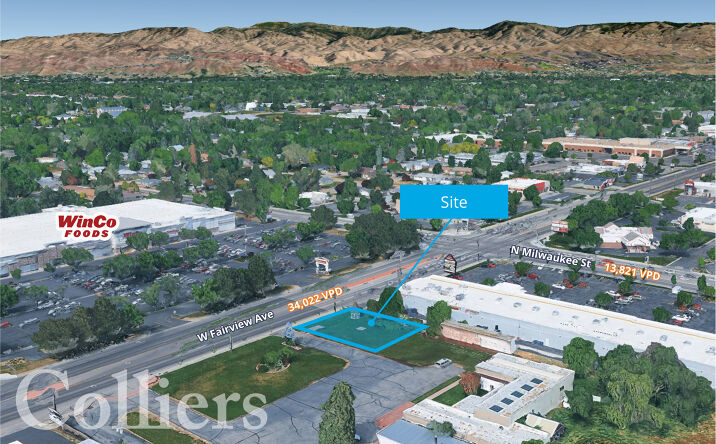 Pictures of Land property located at 8209 West Fairview Avenue, Boise, ID 83704 for lease - image #1