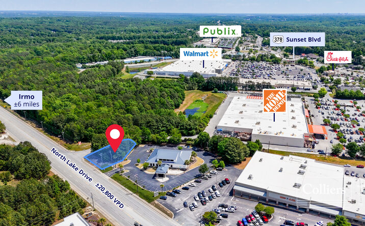 Pictures of Land property located at 940 North Lake Drive, Lexington, SC 29072 for lease - image #1
