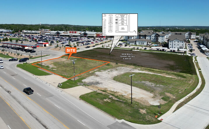 Pictures of Land, Retail property located at 3301 Fort Worth Highway, Hudson Oaks, TX 76087 for lease - image #1