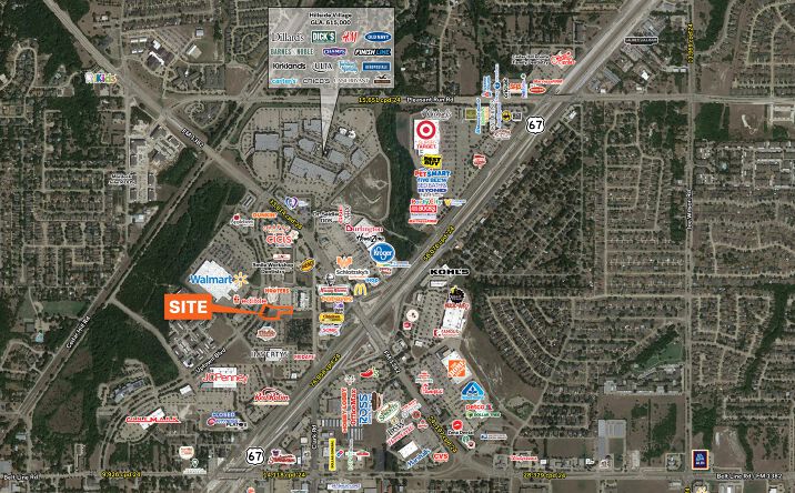 Pictures of Land property located at 618 Uptown Boulevard, Cedar Hill, TX 75104 for lease - image #1
