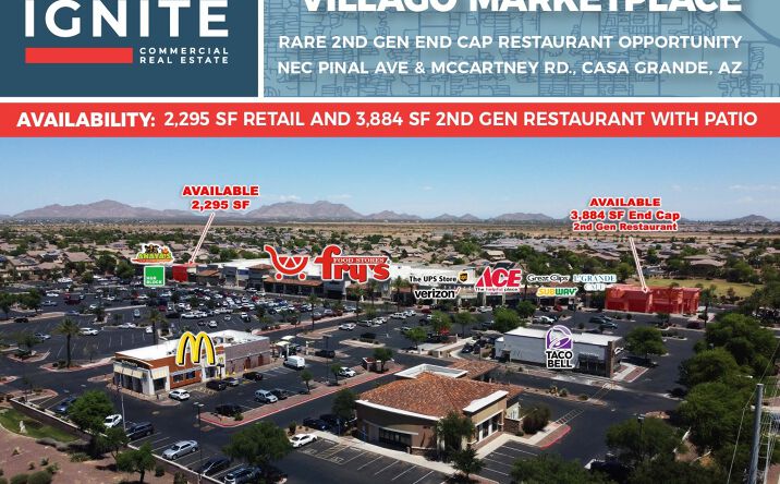 Pictures of Retail property located at NEC Pinal Ave & McCartney Rd, Casa Grande, AZ 85122 for lease - image #1