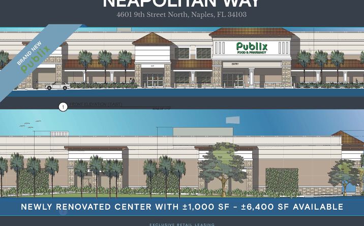 Pictures of Retail property located at 4601 9th Street North, Naples, FL 34103 for lease - image #1