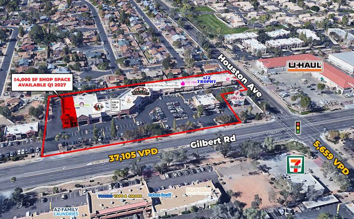 Pictures of Retail property located at SWC of Houston Ave and Gilbert Rd, Gilbert, AZ 85234 for lease - image #1
