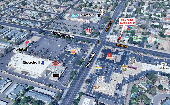 Pictures of Retail property located at NEC Guadalupe Rd & Rural Rd, Tempe, AZ 85283 for lease - image #1