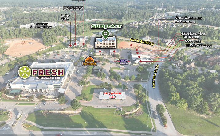 Pictures of Retail property located at 6961 Arbor Ridge Drive, Tyler, TX 75703 for lease - image #1