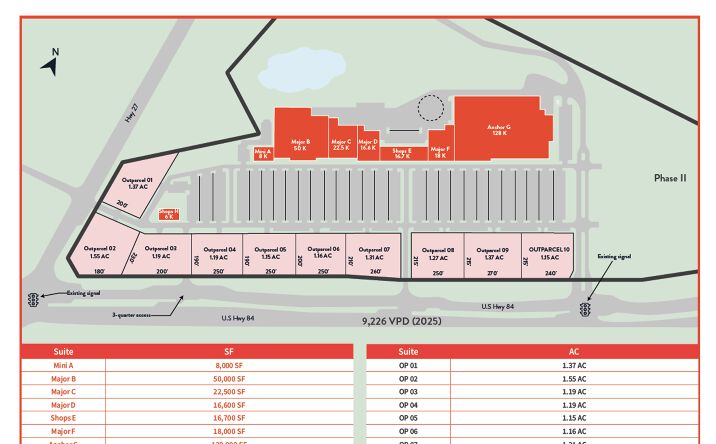 Pictures of Retail property located at 5001 Boll Weevil Circle, Enterprise, AL 36330 for lease - image #1
