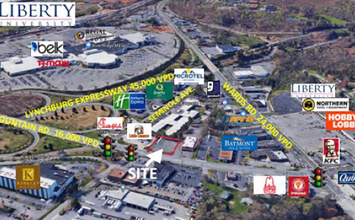 Pictures of Land, Special Purpose property located at 2823 Candlers Mountain Road, Lynchburg, VA 24502 for lease - image #1