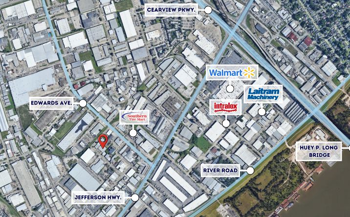 Pictures of Office, Industrial property located at 301 PLAUCHE ST, ELMWOOD, LA 70123 for lease - image #1