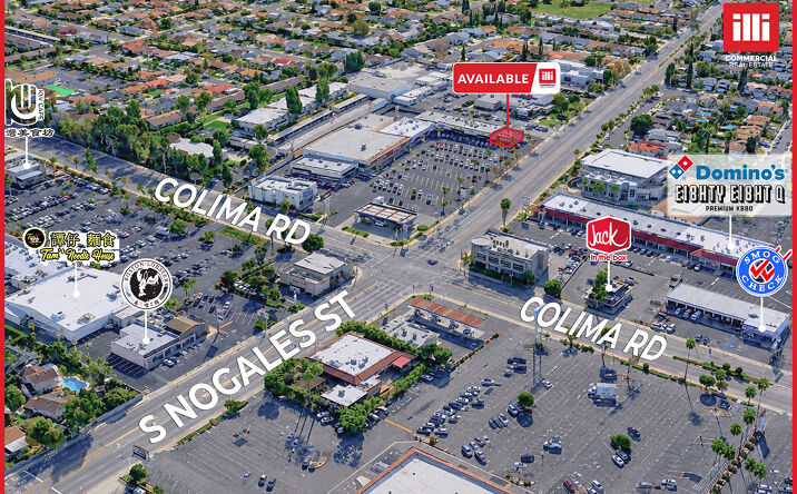 Pictures of Retail, Restaurant property located at 1758 South Nogales Street, Rowland Heights, CA 91748 for lease - image #1