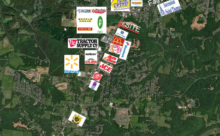 Pictures of Retail property located at 2135 Fairview Blvd., Fairview, TN 37062 for lease - image #1