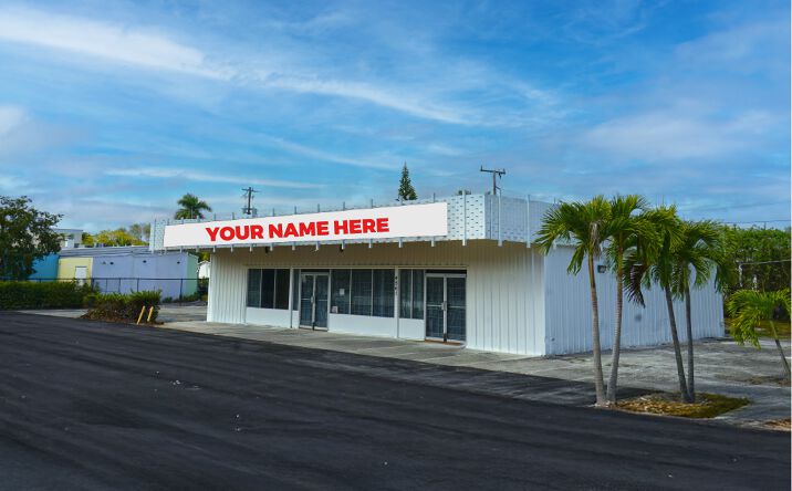 Pictures of Retail, Special Purpose property located at 4561 West Atlantic Avenue, Delray Beach, FL 33445 for lease - image #1