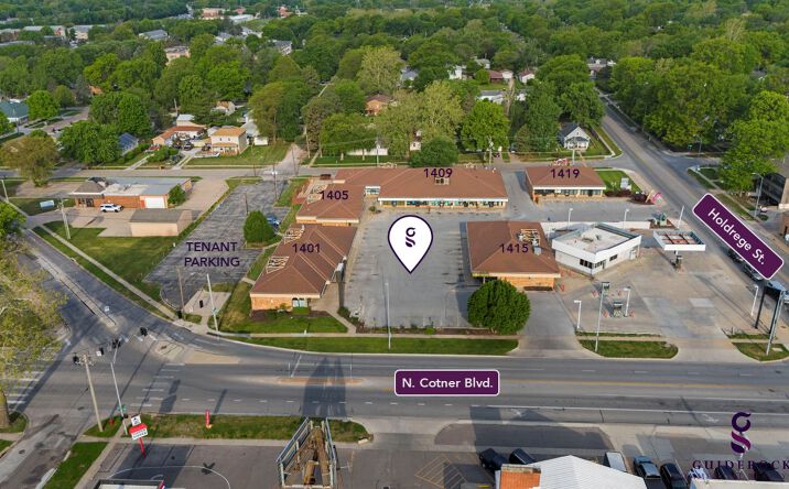 Pictures of Retail, Office property located at 1409 North Cotner Boulevard, Lincoln, NE 68505 for lease - image #1