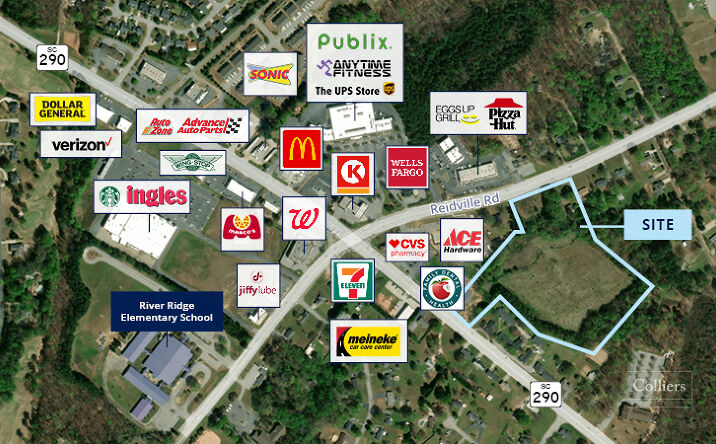 Pictures of Land property located at 5831 Reidville Road, Moore, SC 29369-8409 for lease - image #1