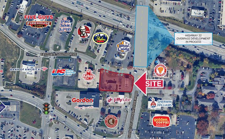 Pictures of Retail, Restaurant property located at 861 Eastgate South Dr., Cincinnati, OH 45245 for lease - image #1