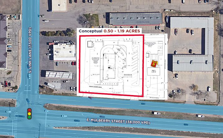 Pictures of Land property located at 1520 E. Mulberry Street, Fort Collins, CO 80524 for lease - image #1