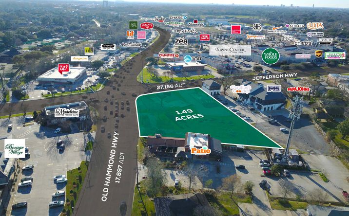 Pictures of Land property located at 7597 Jefferson Hwy, Baton Rouge, LA 70806 for lease - image #1