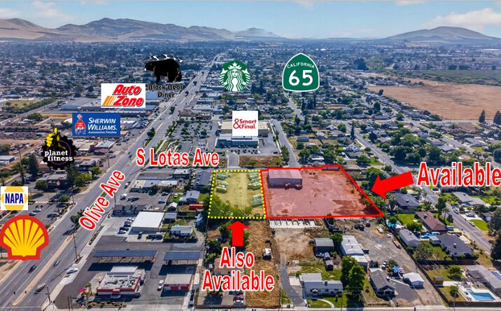 Pictures of Industrial, Land property located at 65 South Lotas Street, Porterville, CA 93257 for lease - image #1