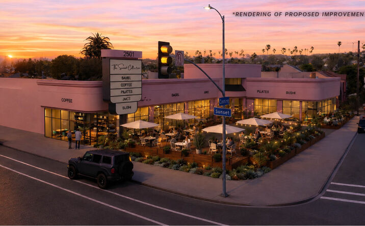 Pictures of Retail, Restaurant property located at 2501 West Sunset Boulevard, Los Angeles, CA 90026 for lease - image #1