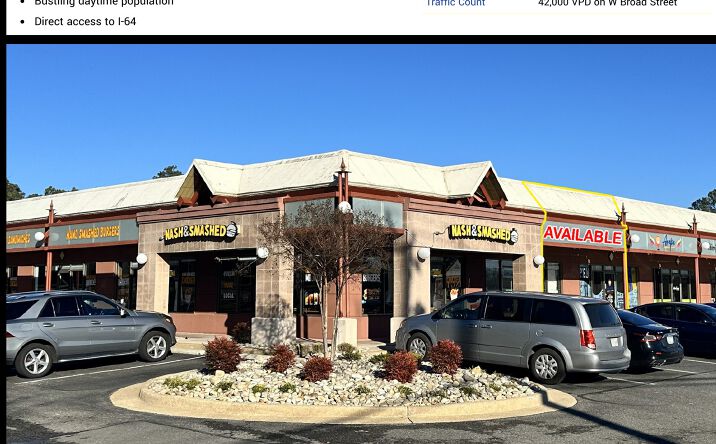 Pictures of Retail property located at 10172 West Broad Street, Glen Allen, VA 23060 for lease - image #1
