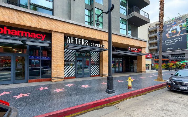 Pictures of Retail property located at 6201 Hollywood Boulevard, Los Angeles, CA 90028 for lease - image #1