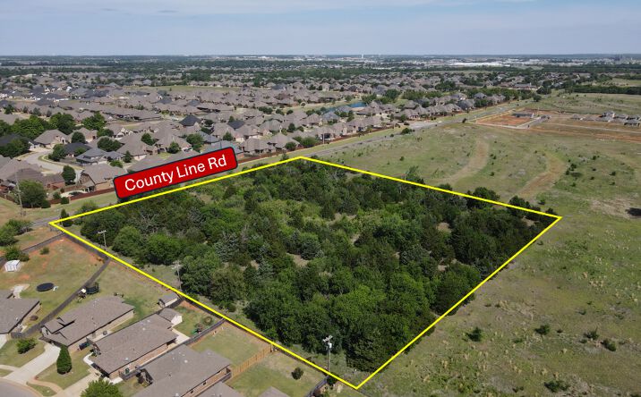 Pictures of Land property located at County Line Rd and SW 29th St, Oklahoma City, OK 73179 for lease - image #1