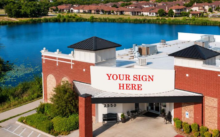Pictures of Retail, Office, Restaurant property located at 3350 Unicorn Lake Blvd, Denton, TX 76210 for lease - image #1