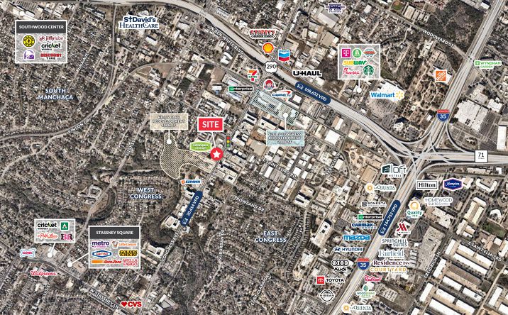Pictures of Land property located at 4500 South Congress Avenue, Austin, TX 78745 for lease - image #1