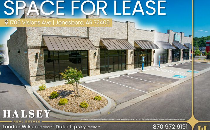 Pictures of Retail, Office, Restaurant property located at 1706 Visions Ave, Jonesboro, AR 72405 for lease - image #1