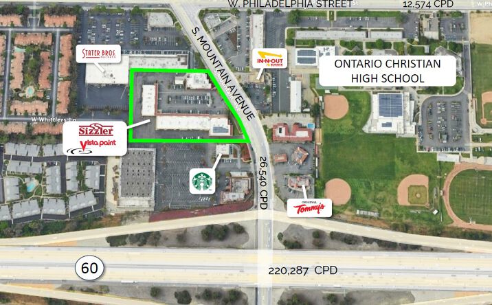 Pictures of Retail property located at 2248 South Mountain Avenue, Ontario, CA 91762 for lease - image #1