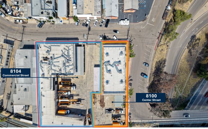 Pictures of Land, Industrial, Office property located at 8100 Center Street, La Mesa, CA 91942 for lease - image #1