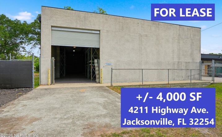 Pictures of Industrial property located at 4211 Highway Avenue, Jacksonville, FL 32254 for lease - image #1