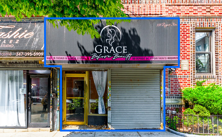 Pictures of Retail property located at 338 Rogers Avenue, Brooklyn, NY 11225 for lease - image #1