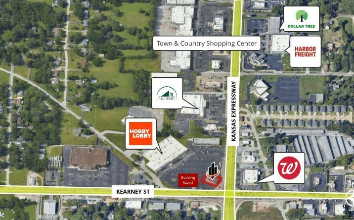 Pictures of Land property located at 1607 West Kearney Street, Springfield, MO 65803 for lease - image #1