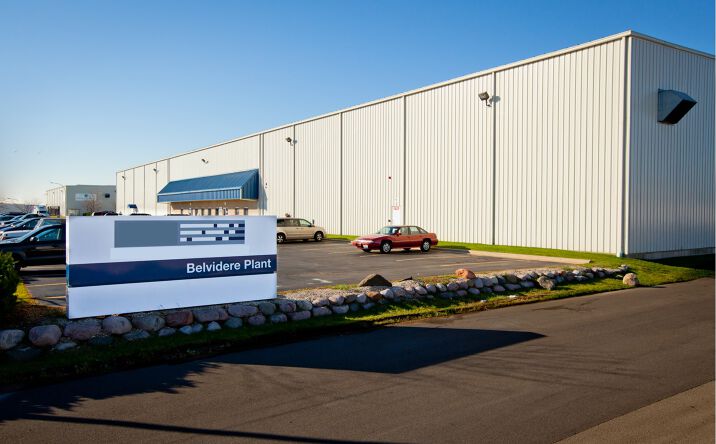Pictures of Industrial property located at 857 LANDMARK DR, BELVIDERE, IL 61008 for lease - image #1