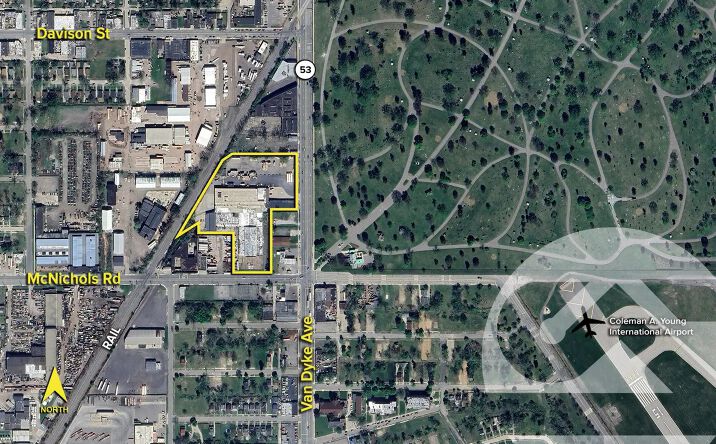 Pictures of Industrial property located at 17157 Van Dyke Ave, Detroit, MI 48234 for lease - image #1