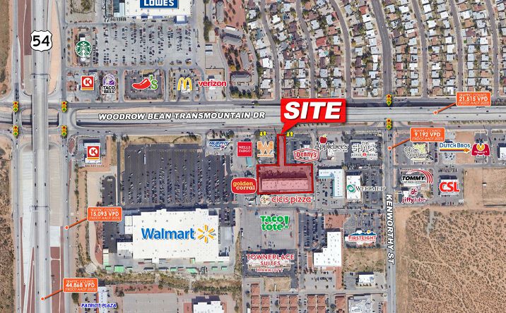 Pictures of Retail property located at 4650 Transmountain Dr, El Paso, TX 79924 for lease - image #1