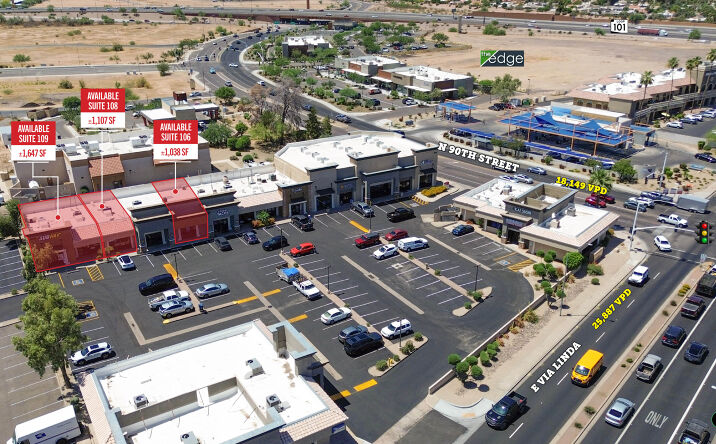 Pictures of Retail property located at 9015 East Vía Linda, Scottsdale, AZ 85258 for lease - image #1