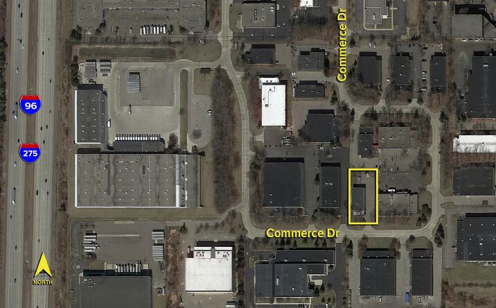 Pictures of Industrial property located at 23192 Commerce Dr, Farmington Hills, MI 48335 for lease - image #1
