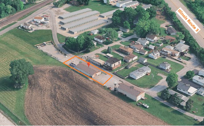 Pictures of Office, Industrial property located at 605A Railroad Ave, Dupo, IL 62239 for lease - image #1