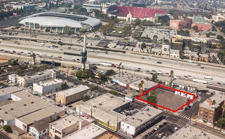 Pictures of Land property located at 3801 S Grand Ave, Los Angeles, CA 90037 for lease - image #1