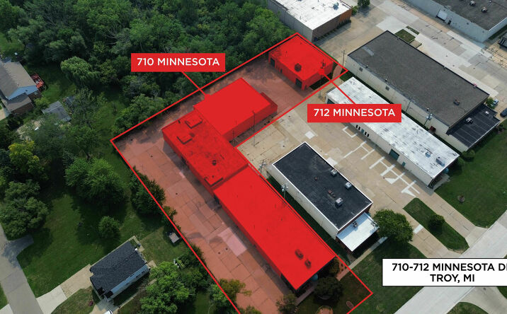 Pictures of Industrial property located at 710-712 Minnesota, Troy, MI 48083 for lease - image #1