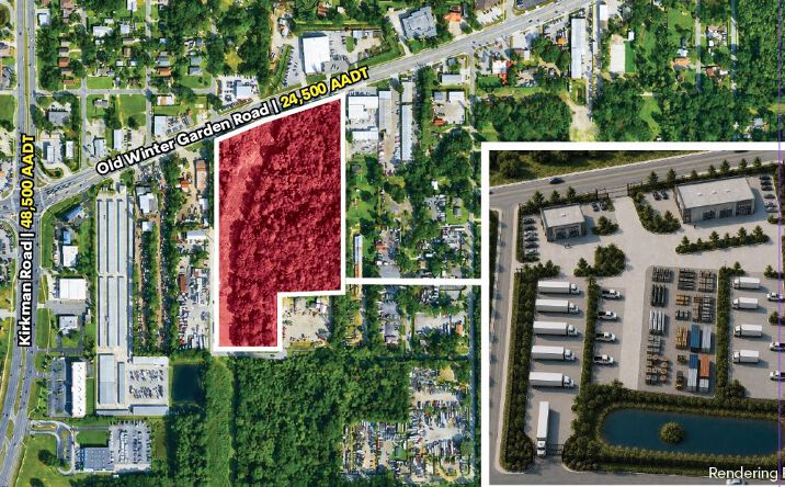 Pictures of Land property located at 5410 Old Winter Garden Road, Orlando, FL 32811 for lease - image #1