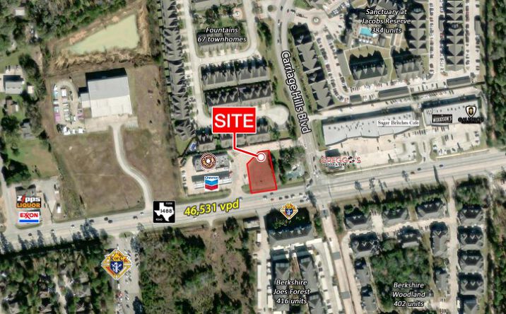 Pictures of Land property located at 2520 Farm to Market Road 1488, Conroe, TX 77384 for lease - image #1