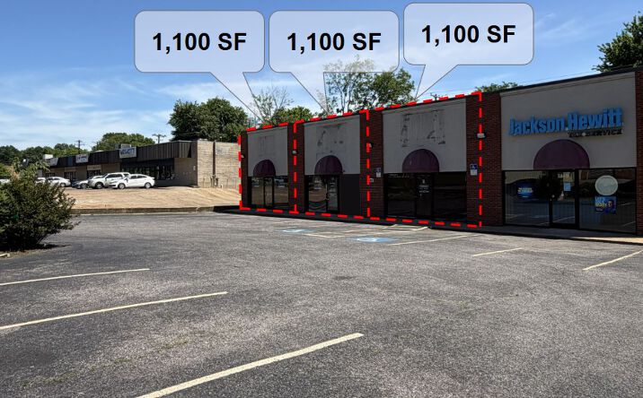Pictures of Retail, Office property located at 3449 PARK AVE, MEMPHIS, TN 38111-4144 for lease - image #1