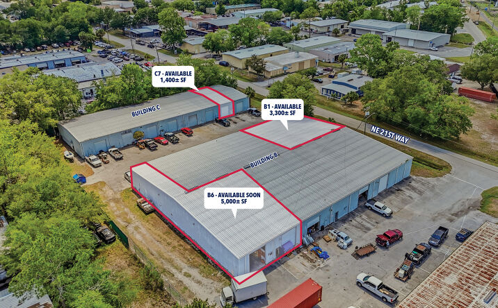 Pictures of Industrial property located at 3011 Northeast 21 Way, Gainesville, FL 32609 for lease - image #1