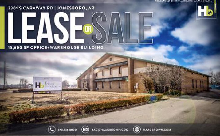 Pictures of Office, Industrial property located at 3301 S. Caraway Road, Jonesboro, AR 72401 for lease - image #1