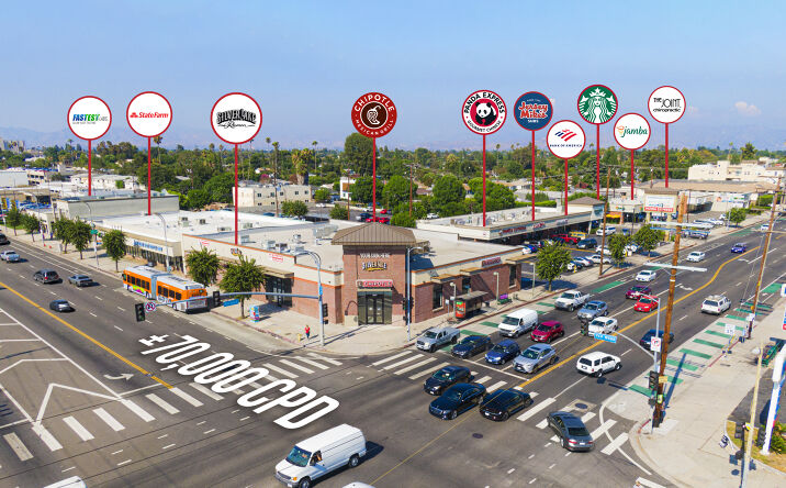 Pictures of Retail property located at 14431-14445 Burbank Blvd, Van Nuys, 91401, Van Nuys, CA 91401 for lease - image #1