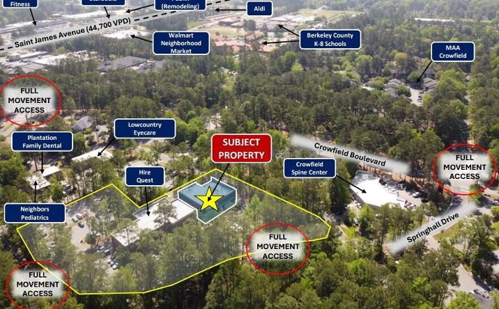 Pictures of Office property located at 111 Springhall Drive # B, Goose Creek, SC 29445 for lease - image #1