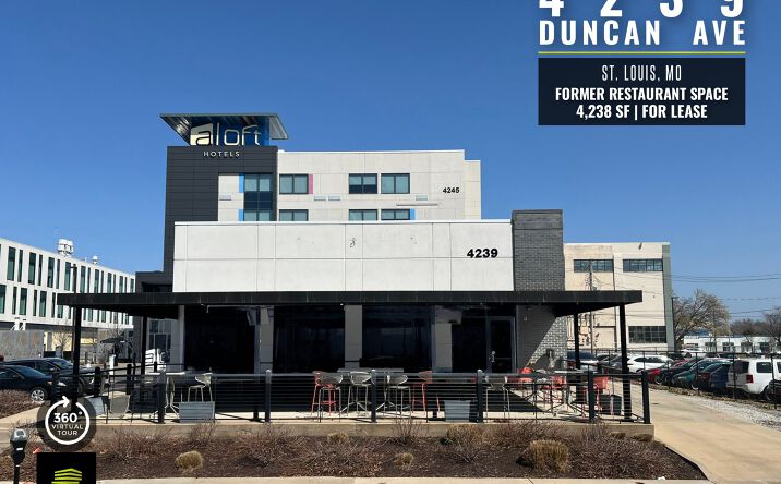 Pictures of Restaurant property located at 4239 Duncan Ave, St. Louis, MO 63110 for lease - image #1